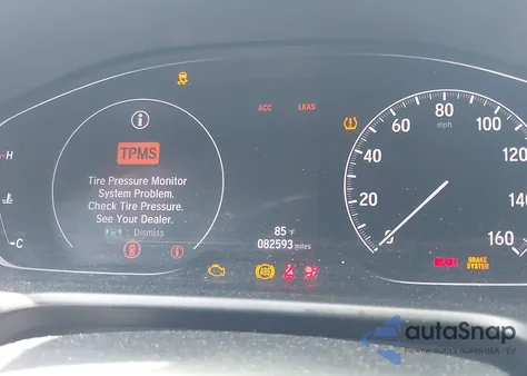 2020 Honda Accord Lx z USA, uszkodzony, nr VIN 1HGCV1F1XLA062803